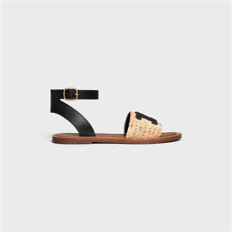 celine women's flats|celine flat sandals.